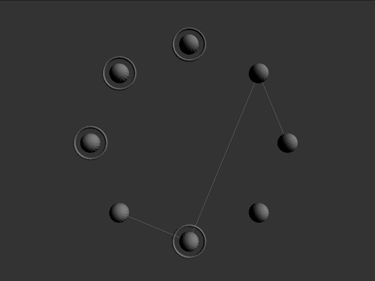 Connection visuals